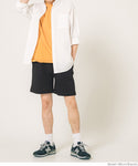 セール★1990円→550円 パンツ メンズ キルティング イージーパンツ ハーフパンツ ショーツ ウエストゴム ウエスト紐 ポケット 無地 短パン メール便不可 24ss