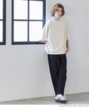 セール★1690円→990円 Tシャツ メンズ ミニ裏毛 スウェット ビックシルエット クルーネック リブ 半袖 無地 ミディアム丈 ベーシック メール便不可 24ss coca コカ