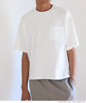 セール★1690円→550円 Tシャツ メンズ 接触冷感 吸水速乾 カットソー 半袖Tシャツ イージーケア 無地 オーバーサイズ 半袖 シンプル メール便可 24ss